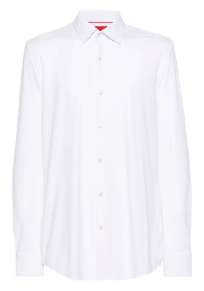 HUGO classic-collar slim-cut shirt - White