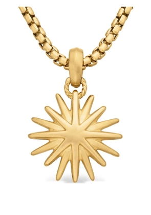 David Yurman 18kt yellow gold Starburst charm (21.5mm)