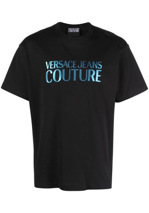 Versace Jeans Couture logo-print cotton T-shirt - Black