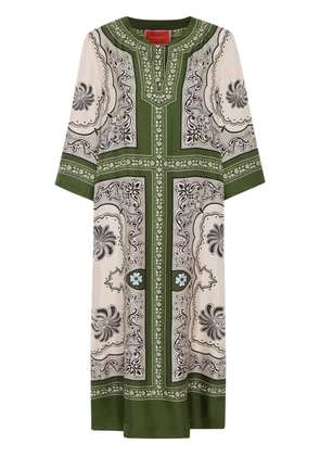 La DoubleJ The Kaftan midi dress - White