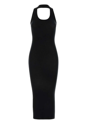 Coperni ribbed maxi dress - Black