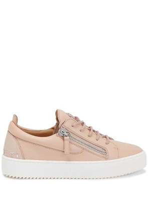 Giuseppe Zanotti Gail leather low-top sneakers - Pink