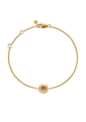 Monica Vinader 18kt yellow gold vermeil October Birthstone bracelet