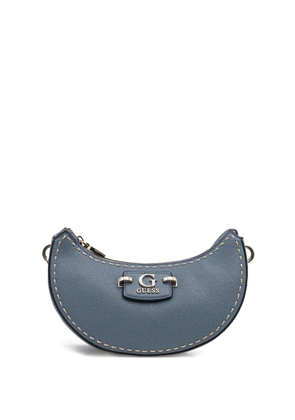 GUESS USA logo-lettering crossbody bag - Blue