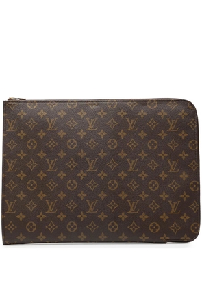 Louis Vuitton Pre-Owned 1991 Monogram Poche Documents Portfolio business bag - Brown
