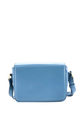 Celine Pre-Owned Triomphe Shoulder Bag Smooth Calfskin Teen crossbody bag - Blue