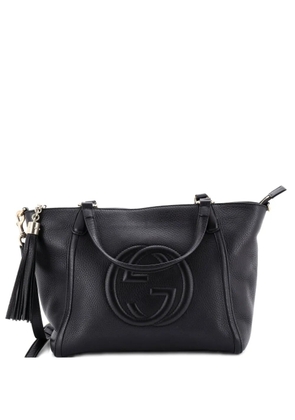 Gucci Pre-Owned Soho Convertible Top Handle Bag Leather Small satchel - Black