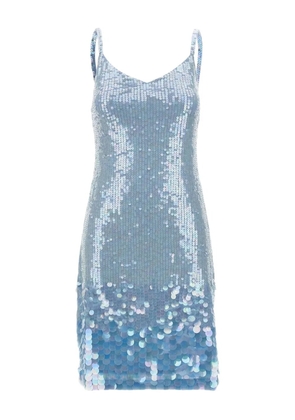 P.A.R.O.S.H. sequin-embellished midi dress - Blue