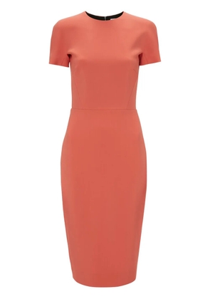 Victoria Beckham short-sleeve T-shirt dress - Orange