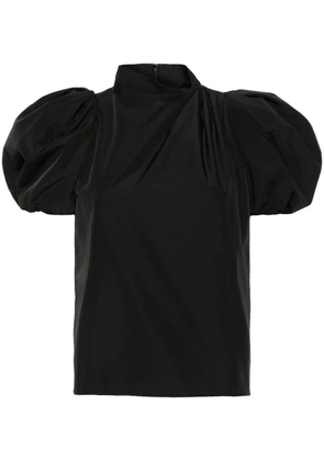 Moschino gathered blouse - Black