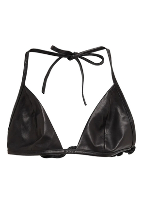 Rick Owens leather top - Black