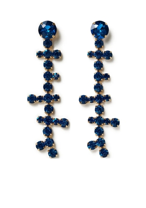 TWINSET crystal-embellished drop earrings - Gold