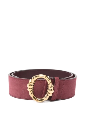 ETRO suede belt - Red