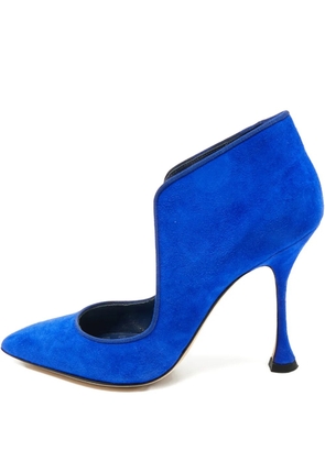 Manolo Blahnik Espedal pointed toe pumps - Blue
