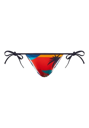 DSQUARED2 graphic-print bikini briefs - Orange