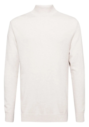N.Peal Mayfair Turtle Neck jumper - Neutrals