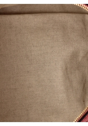 Gucci Pre-Owned Vintage Web Boston Bag Leather Medium satchel - Pink