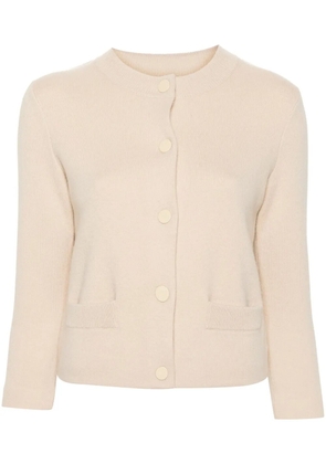Vince shrunken snap cardigan - Neutrals