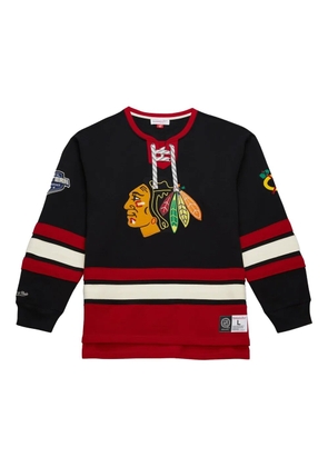 Mitchell & Ness Chicago Blackhawks Heritage lace-up pullover