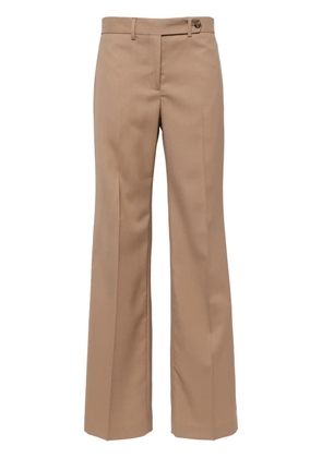 Paul Smith pressed-crease wool trousers - Brown