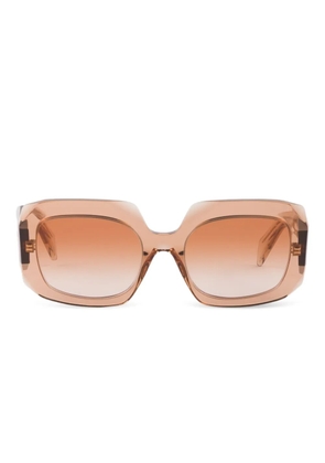 Prada Eyewear rectangle sunglasses - Brown