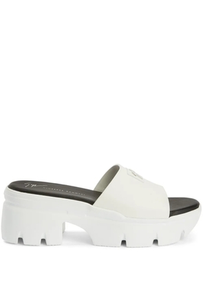 Giuseppe Zanotti Apocalypse Hot platform sandals - White