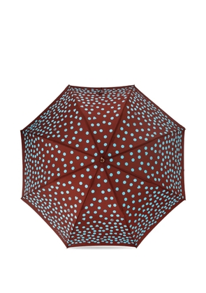 Moschino pattern umbrella - Brown
