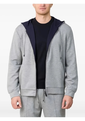 Canali full zip hoodie - Grey