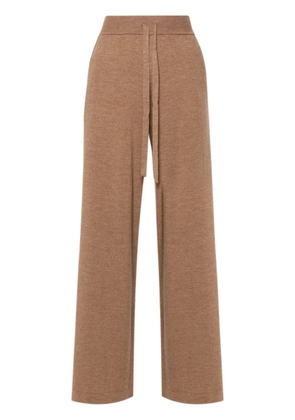 P.A.R.O.S.H. Lime wool trousers - Brown