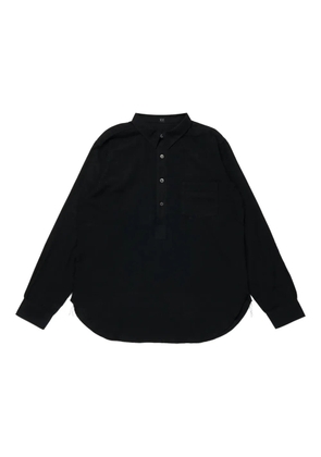 TAIGA TAKAHASHI buttoned long-sleeve shirt - Black