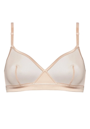 ERES Diva wireless triangle bra - Neutrals