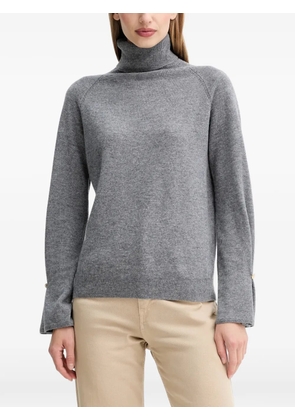 FRACOMINA roll-neck wool sweater - Grey