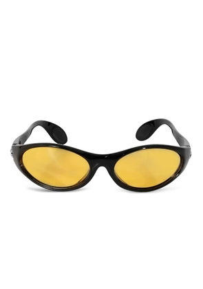 Coperni oval-frame sunglasses - Black