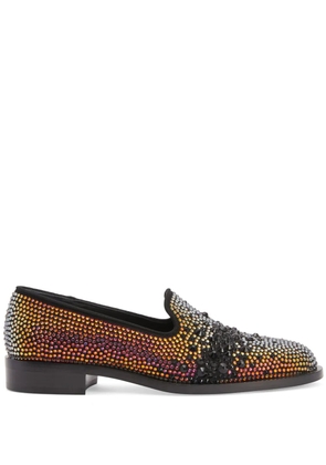 Giuseppe Zanotti Matildha crystal-embellished loafers - Multicolour