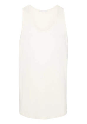 LEMAIRE Débardeur ribbed top - Yellow