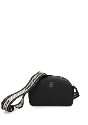Tommy Hilfiger logo-plaque crossbody bag - Black
