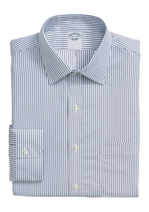 Brooks Brothers striped-pattern long-sleeve shirt - White