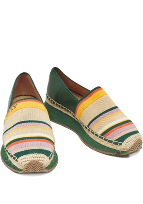 Tory Burch knit leather espadrille - Neutrals