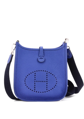 Hermès Pre-Owned Evelyne Bag Gen III Clemence TPM crossbody bag - Blue