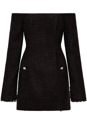Nicholas Sunny tweed dress - Black