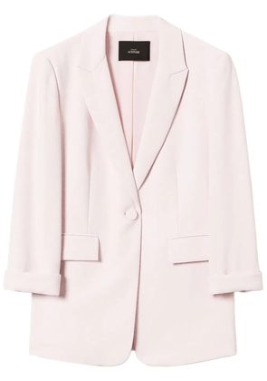 TWINSET crêpe blazer - Pink
