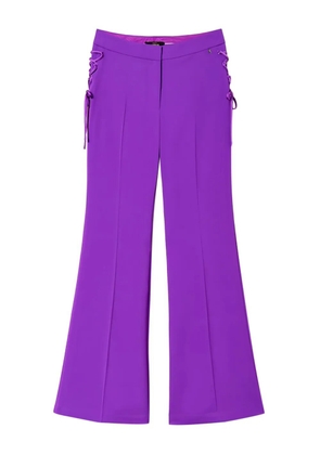 TWINSET lace-up trousers - Purple