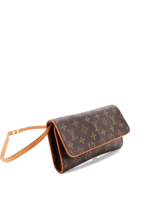 Louis Vuitton Pre-Owned Twin Handbag Monogram Canvas GM crossbody bag - Brown