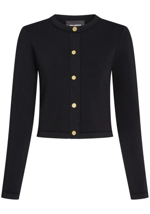 Karl Lagerfeld button-up cardigan - Black