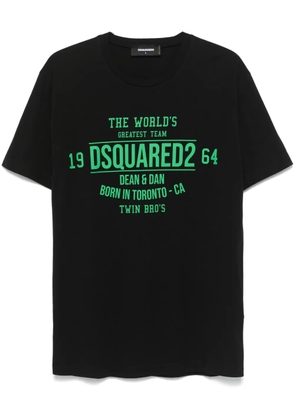 DSQUARED2 logo-print T-shirt - Black