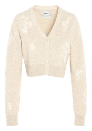 Barrie floral cardigan - Neutrals