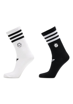 adidas football crew socks (pack of two) - White