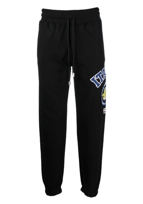GCDS graphic-print sweatpants - Black