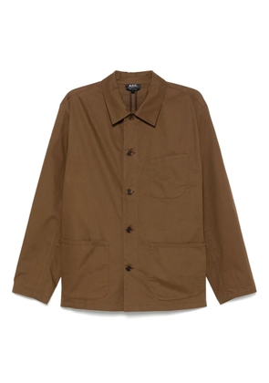 A.P.C. cotton jacket - Brown