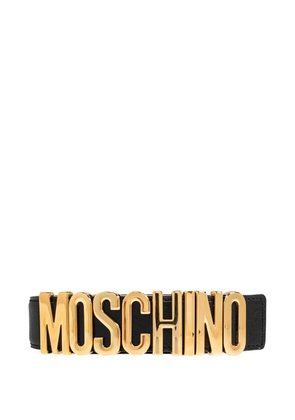 Moschino leather belt - Black